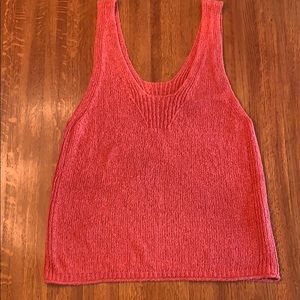 Madewell Monterrey Mauve Pink Sweater Tank, Sz M